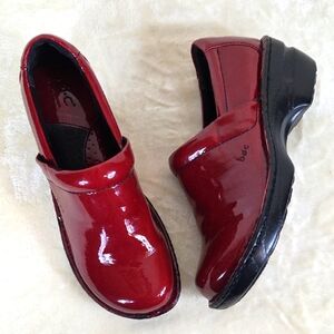 BOC Born Concepts Red Patent Clogs